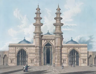 De schuddende minaretten van Ahmedabad